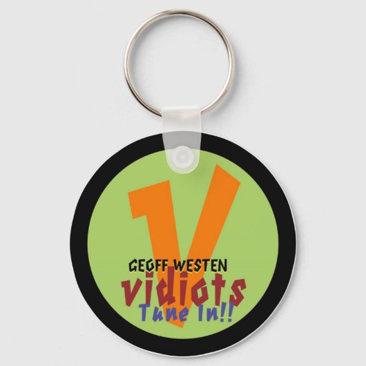 Porte-clés Vidiots V Logo Porte - clé (Recto)