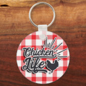 Porte-clés Vie de poulet (Verso)