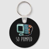 Porte-clés Vie Diabétique Si Pompé Mois I de sensibilisation (Recto)