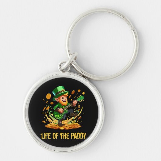 Porte-clés Vie du paddy, jour de la Saint-Patrick (Devant)