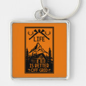 PORTE-CLÉS VIE HORS GRILLE (Devant)