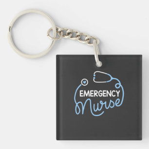 Porte-clés Vie infirmière   Infirmière d'urgence