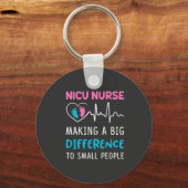 Porte-clés Vie infirmière | Nicu Nurse (Recto)