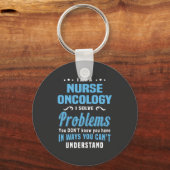 Porte-clés Vie infirmière | Oncologie infirmière (Recto)