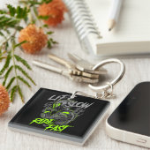 PORTE-CLÉS VIE LENTE MODE DE VIE RAPIDE (Devant Droit)