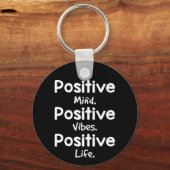 Porte-clés Vie positive (Recto)