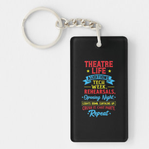 Porte-clés Vie théâtrale pour acteur