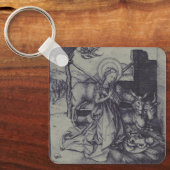 Porte-clés Vieille crèche og Jésus Christ (Recto)