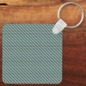 Porte-clés Vieille maison de Lisbonne avec chats et tramway j (Verso)