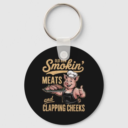 Porte-clés Vielles Rangées Fumer Viandes Et Clapper Les Cheek (Recto)