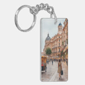 Porte-clés Vienne Autriche Porte - clé aquarelle (Devant gauche)