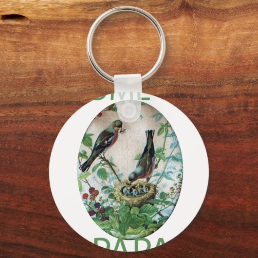 Porte-clés Viens à Papa (Recto)