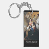 Porte-clés Vierge à l'Enfant avec Sainte Rose (Devant gauche)