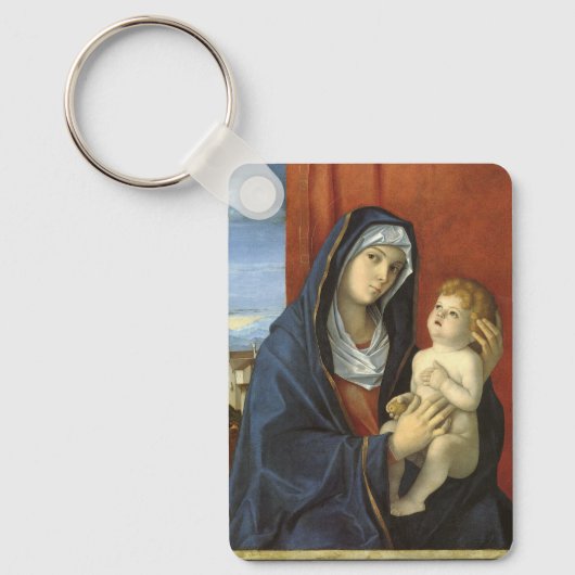 Porte-clés Vierge à l'enfant par Giovanni Bellini (Recto)