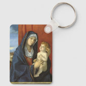 Porte-clés Vierge à l'enfant par Giovanni Bellini (Verso)
