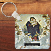 Porte-clés Vierge aux anges Bouguereau (Recto)