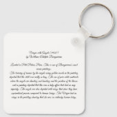 Porte-clés Vierge avec Angels Bouguereau (Dos)