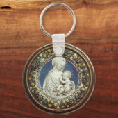 PORTE-CLÉS VIERGE AVEC ENFANT (Recto)