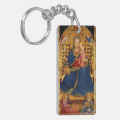 PORTE-CLÉS VIERGE AVEC ENFANT ET ANGELS 2 (Devant gauche)