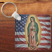 Porte-clés Vierge de Guadalupe - États-Unis (Recto)