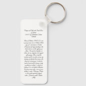 Porte-clés Vierge et enfant avec Saint Rose (Verso)