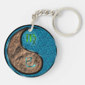 Porte-clés Vierge et serpent d'eau (Dos)