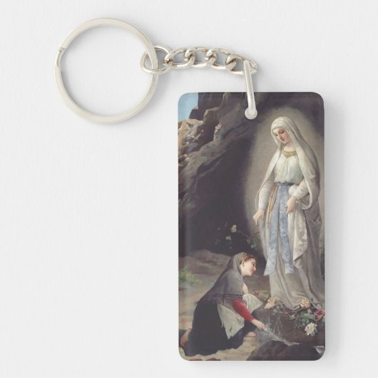 Porte-clés Vierge Marie de Lourdes (Devant)
