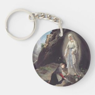 Porte-clés Vierge Marie de Lourdes