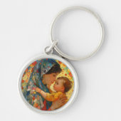 Porte-clés Vierge Marie et Bébé Jésus Impressionnisme (Devant)