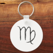Porte-clés Vierge. Signe astrologique zodiaque. (Recto)