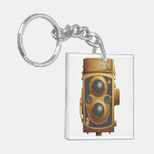 Porte-clés Vieux appareil photo Steampunk (Devant gauche)
