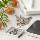 Porte-clés Vieux cimetière indien (Côté)