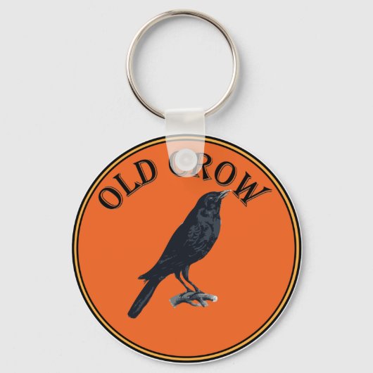 Porte-clés vieux corbeau (Recto)