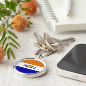 Porte-clés Vieux drapeau sud-africain (Côté)
