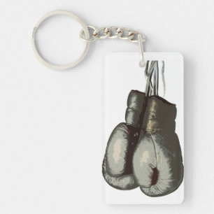 Porte-clés Vieux gants de boxe sportifs