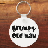 Porte-clés vieux grincheux (Recto)