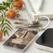 Porte-clés Vieux porte - clé rouillé retiré de camion (Devant droit)