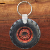 Porte-clés Vieux tracteur de ferme (Recto)