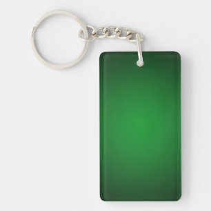 Porte-clés Vignette cool Grainy vert-noir