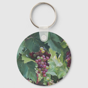 Porte-clés Vignoble de la Vallée de la Loire – Peinture de Ra