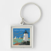 Porte-clés Vignoble de Martha, Massachusetts | Phare (Devant)