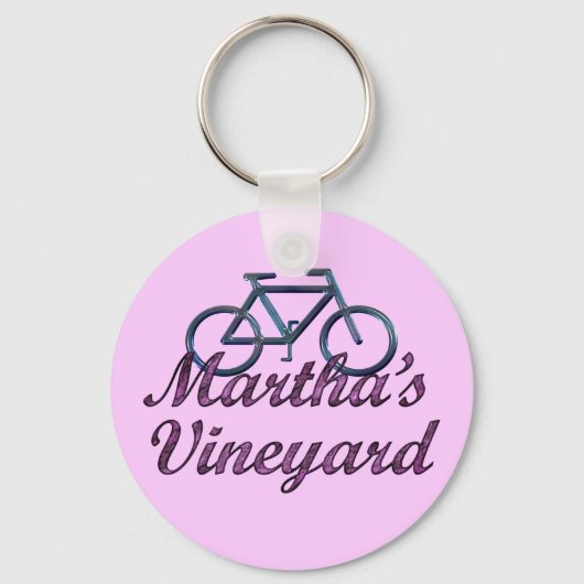 Porte-clés Vignoble Porte - clé à vélo (Recto)
