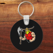 Porte-clés Viking noir (Recto)