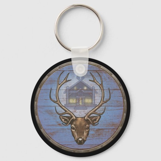 Porte-clés Viking Shield Keychain - Eikþyrnir (Recto)