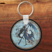 Porte-clés Viking Shield Keychain - Hel (Recto)