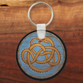 Porte-clés Viking Shield Keychain - Jörmungandr (Recto)
