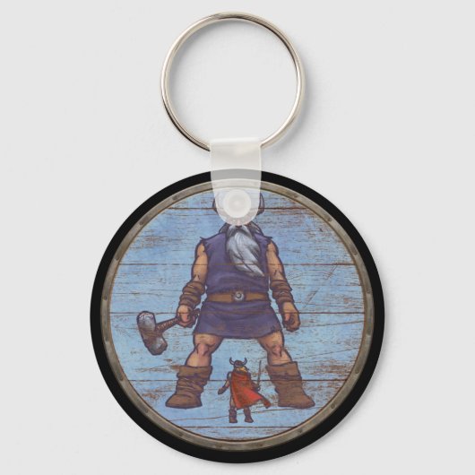 Porte-clés Viking Shield Keychain - Jotun (Recto)
