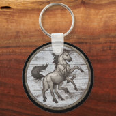 Porte-clés Viking Shield Keychain - Sleipnir (Recto)