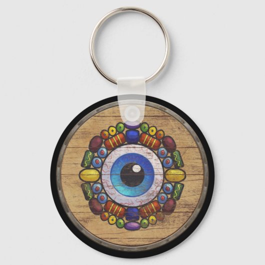 Porte-clés Viking Shield Keychain - Völva (Recto)