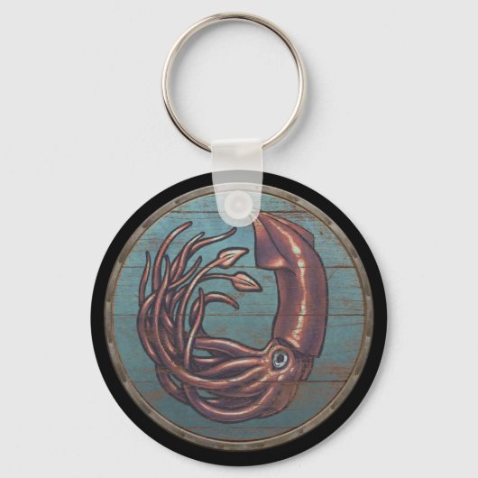 Porte-clés Viking Shield Porte - clé - Kraken (Recto)